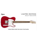 Squier BY FENDER FSR Limited Edition Bullet Telecaster in Red Sparkle