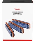 Fender® Midnight Blues Harmonicas - 3-Pack with Case